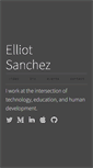 Mobile Screenshot of elliotsanchez.com
